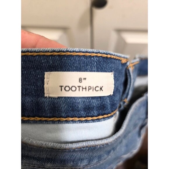 J. Crew Denim Womens High-Rise Skinny Jeans Size 27 Fair Trade Certified Mid-Was - Picture 8 of 9